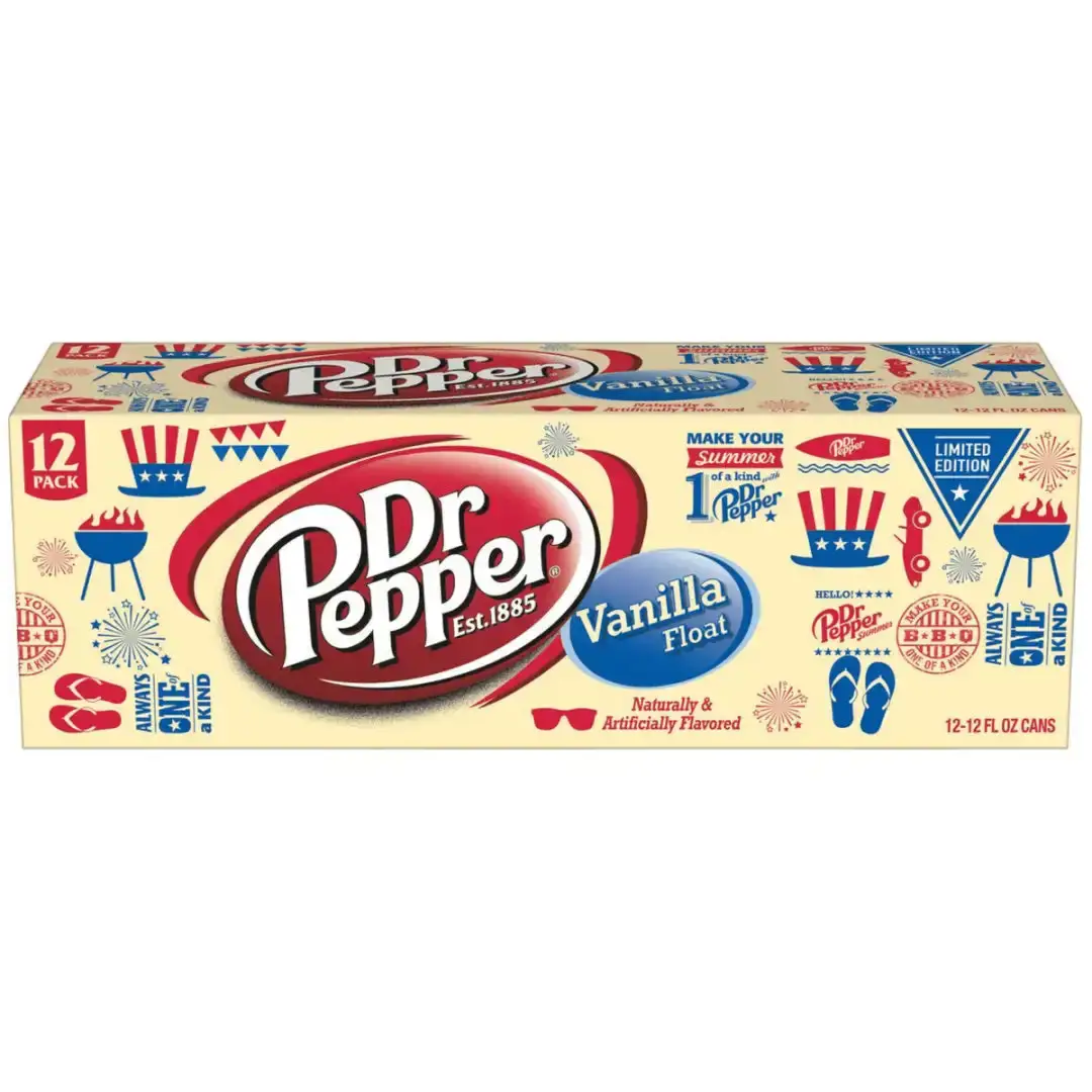 Dr Pepper Vanilla Float - 12pk/12 fl oz Cans - Image 3
