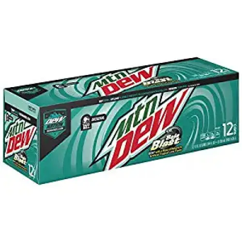 Mountain Dew Baja Blast Cans, 12 oz Cans, 12 Count - Image 3