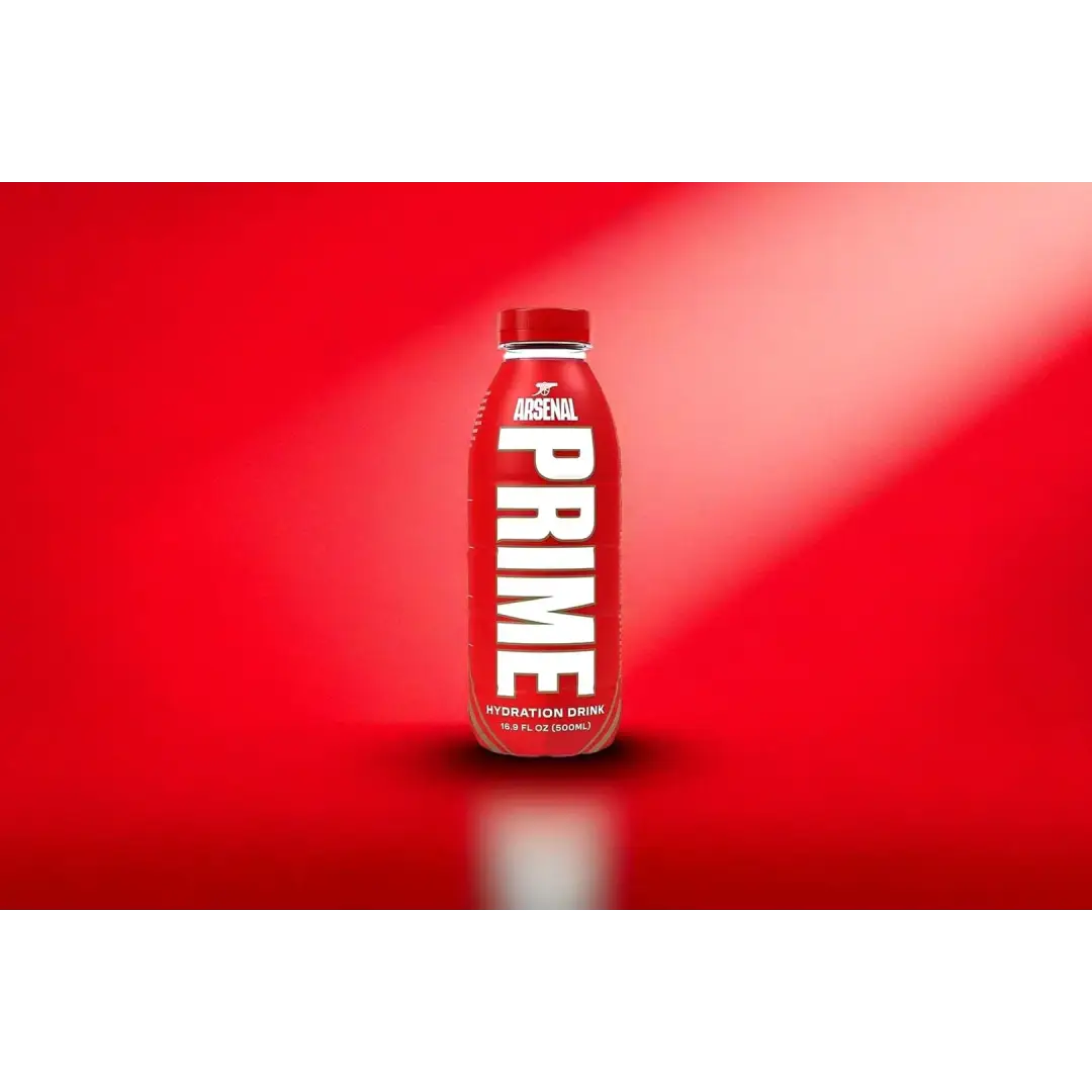 Prime Hydration Arsenal Ltd Edition 500ml- 12 pk expired for collectors only - Image 4