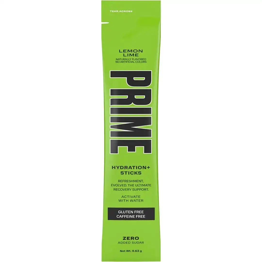 Prime Hydration Lemon Lime, 6 Sticks Hydration 6 Sticks - Image 4