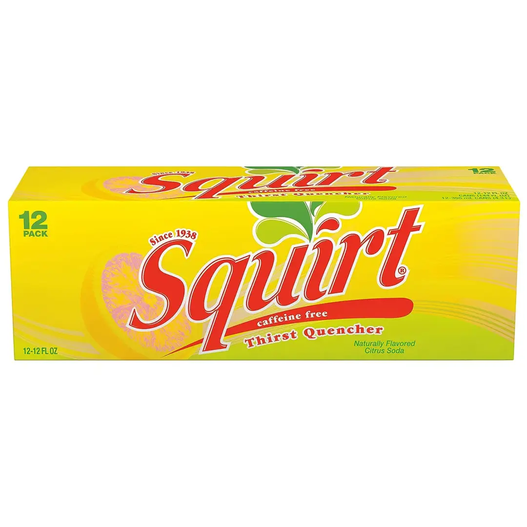 Squirt Soda, Grapefruit, 12 Fl Oz Cans, 12 Pack - Image 3