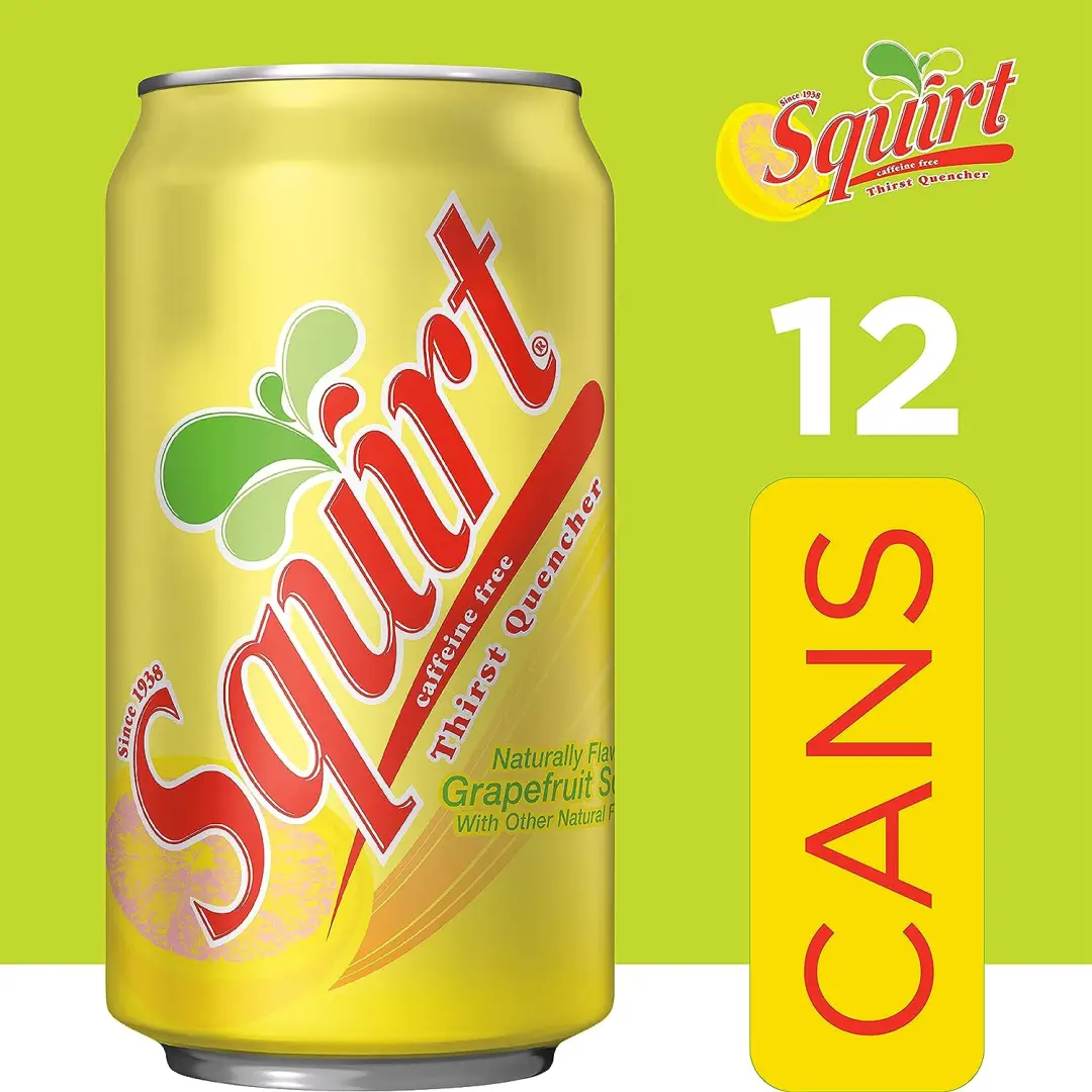 Squirt Soda, Grapefruit, 12 Fl Oz Cans, 12 Pack - Image 5