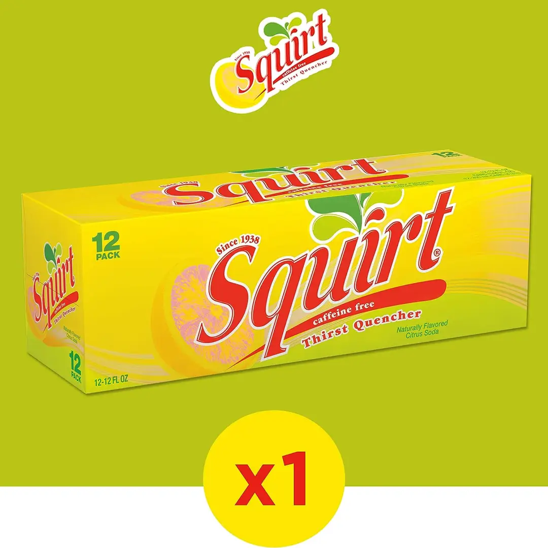 Squirt Soda, Grapefruit, 12 Fl Oz Cans, 12 Pack - Image 6